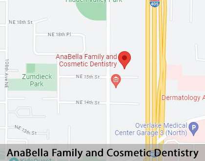 Map image for Teeth Whitening in Bellevue, WA